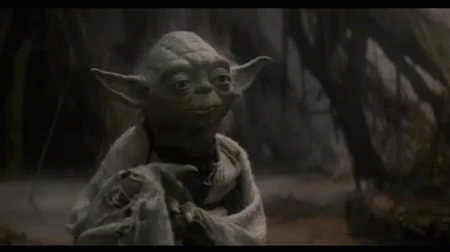 Yoda giving warrior advice to job ad copy writers