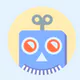Estherbot logo - a robot "headshot"
